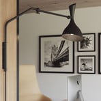 Wandleuchte Morgan aus Metall mit Stecker