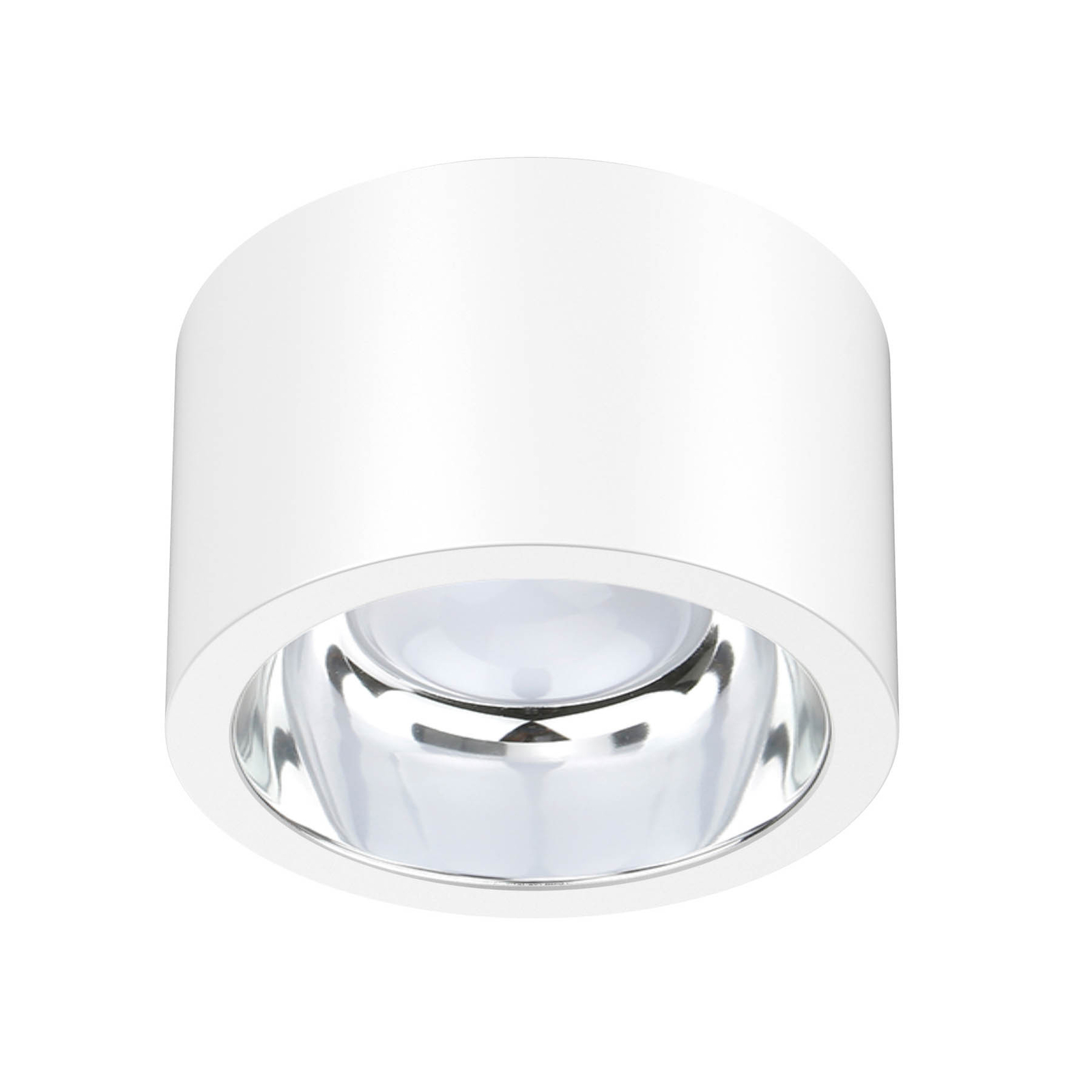 Stropné LED svietidlo ALG54, Ø 21,3 cm biela
