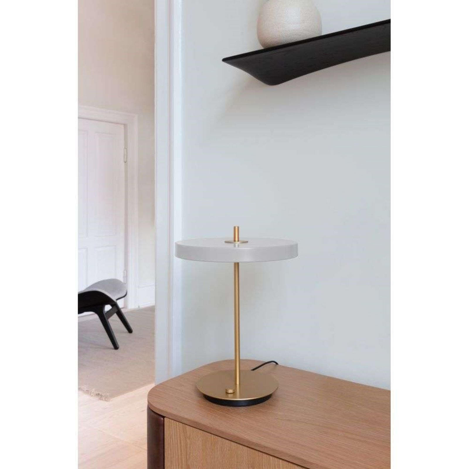 Asteria Table Lamp Nuance Olive - UMAGE