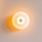 Zidna svjetiljka New Wave Optic XL, opal bijela, očna jabučica, utikač
