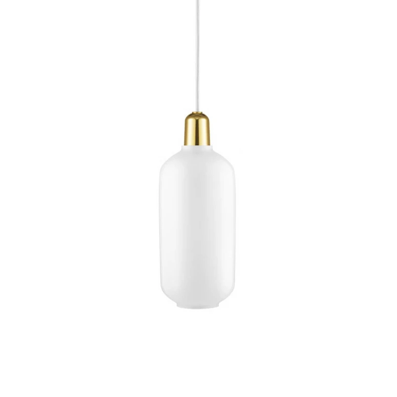 Normann Copenhagen - Amp Suspension Large Blanc/Laiton