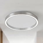 Lucande LED plafondlamp Rotundo, Ø 40 cm, aluminium, dimbaar
