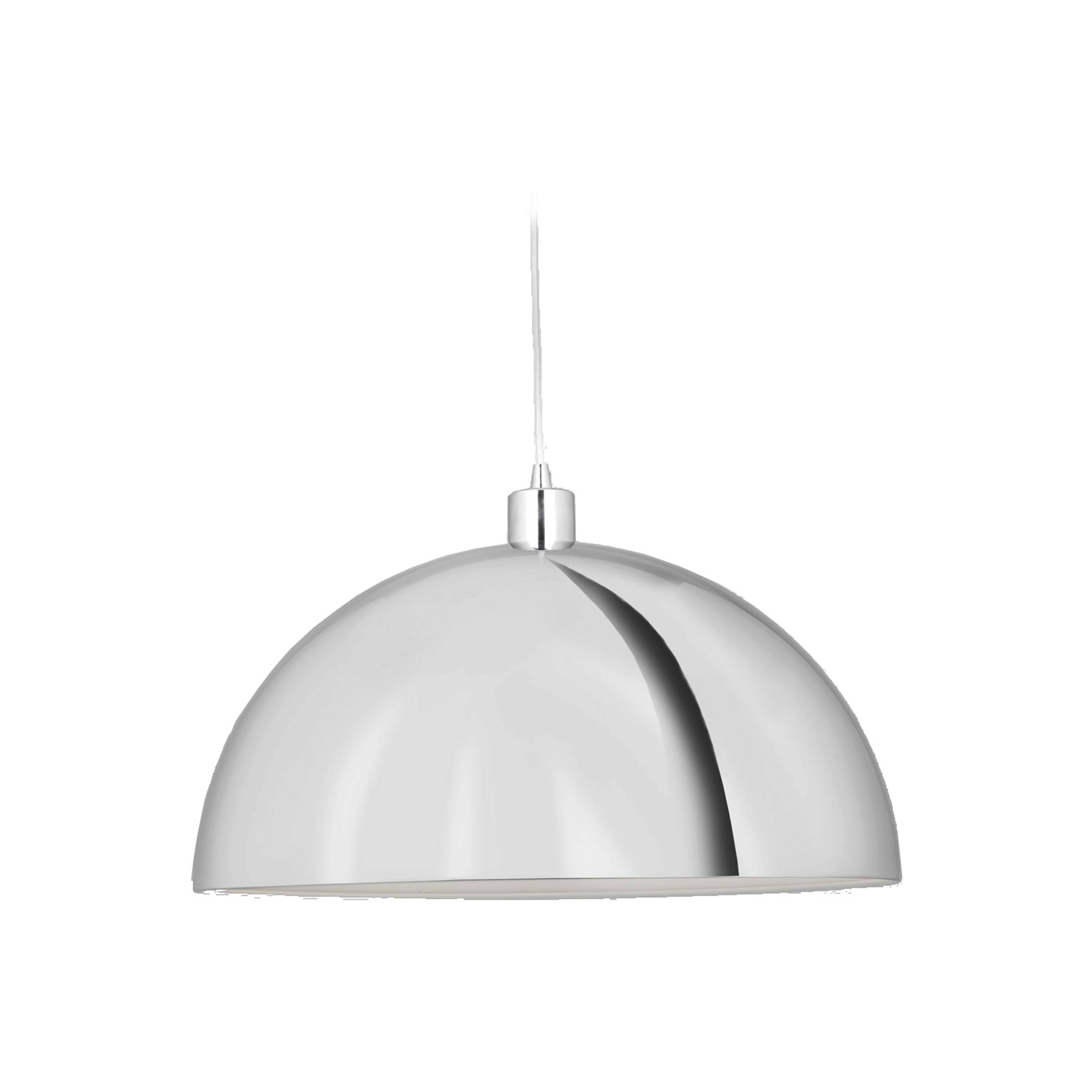 Suspension Aluminor Dome, Ø 50 cm, chrome