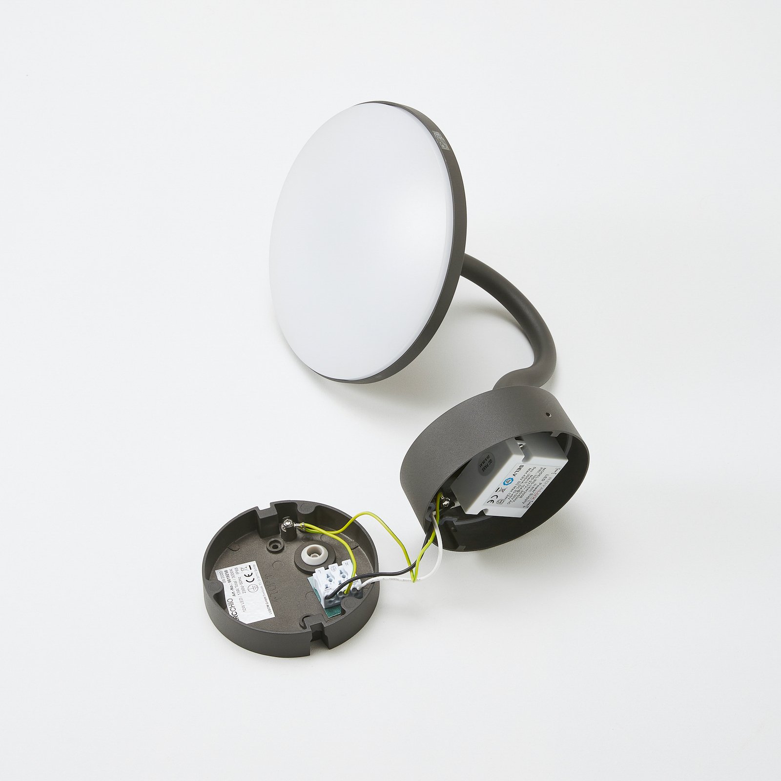 Fineria Zewnętrzna Lampa Ścienna Dark Grey - Arcchio