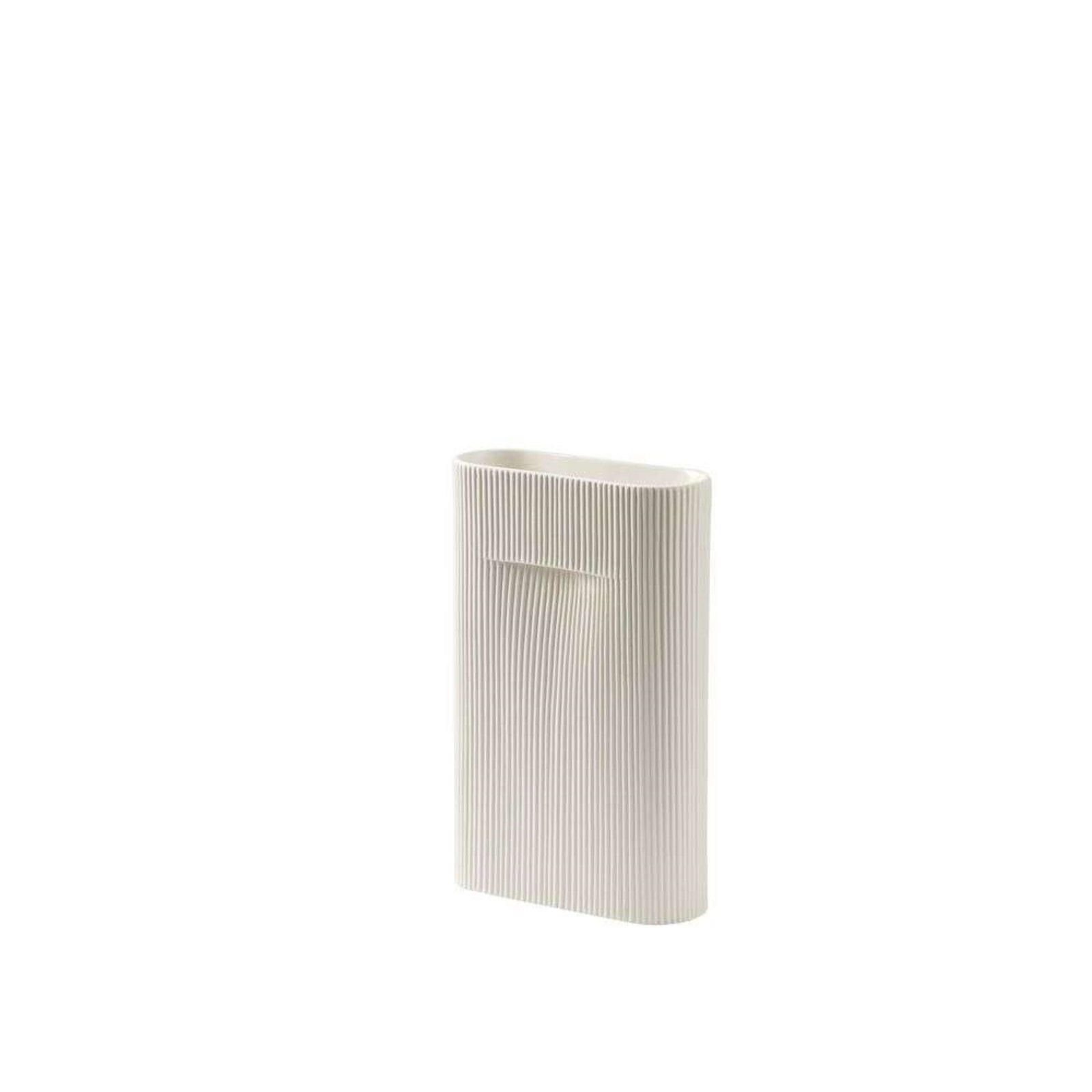 Ridge Vase H35 Off-White - Muuto