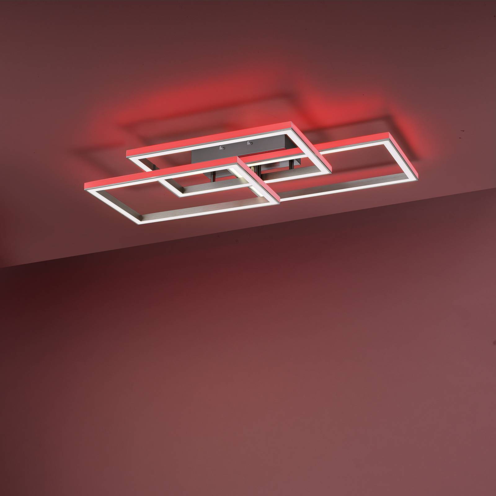 Paul Neuhaus Paul Neuhaus Helix LED stropní světlo 3 rámy 82cm