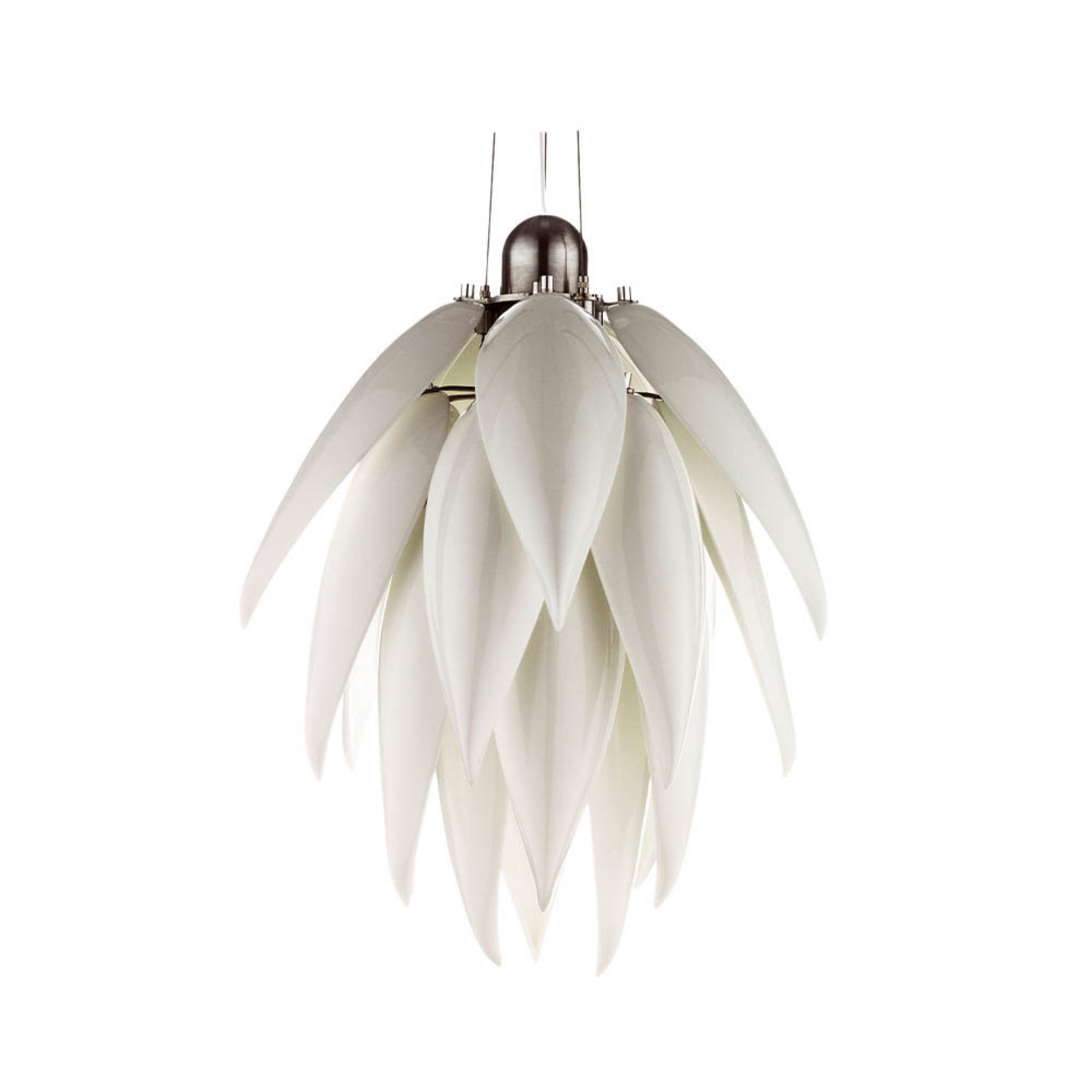 Aloe Bud Pendel Large White - Jeremy Cole