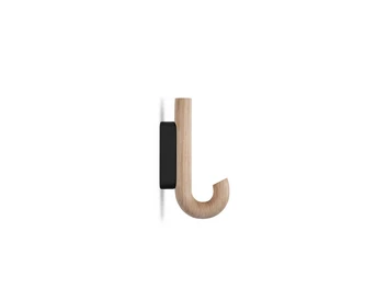 Hook Kleiderhaken Mini Eiche/Schwarz - GEJST