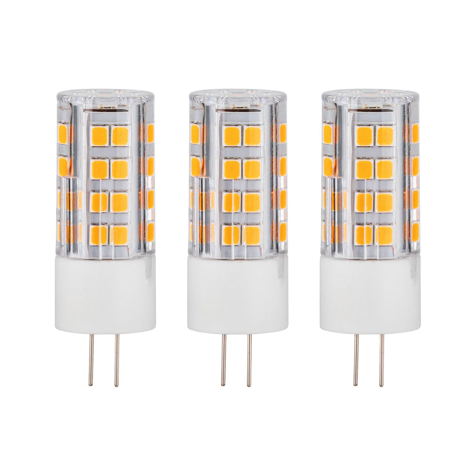 Paulmann bi-pin LED bulb G4 3 W 2,700 K 3-pack