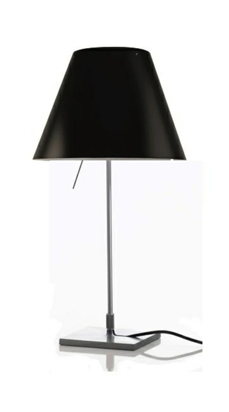 Luceplan - Costanzina Table Lamp Liquorice Black