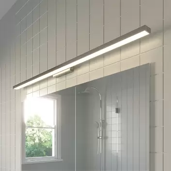 Lindby Nava LED-Badezimmer-Wandleuchte, 90 cm