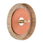 Portinatx Wandleuchte terracotta, Ø40cm - MARKET SET