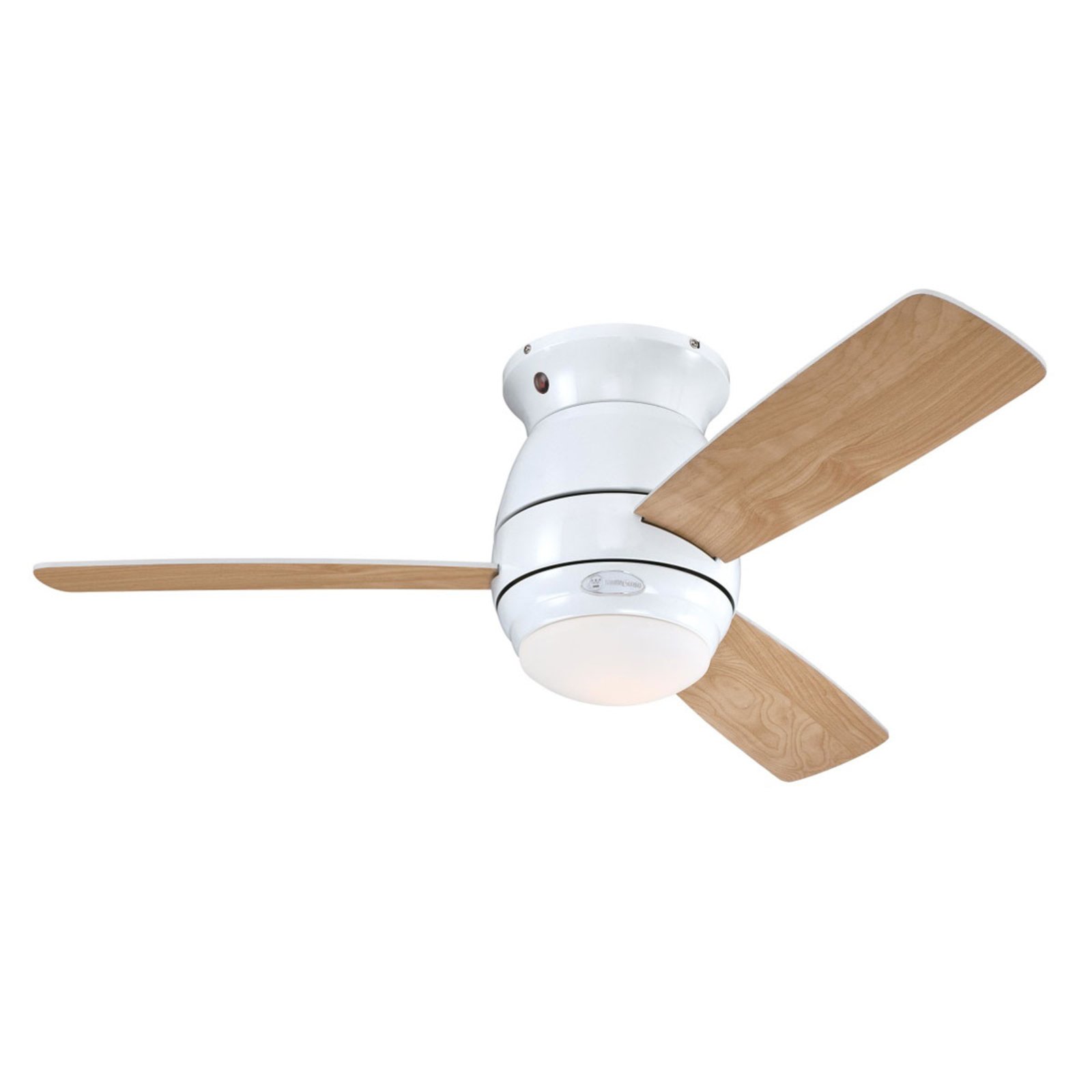 Westinghouse Halley fan with white/maple blades