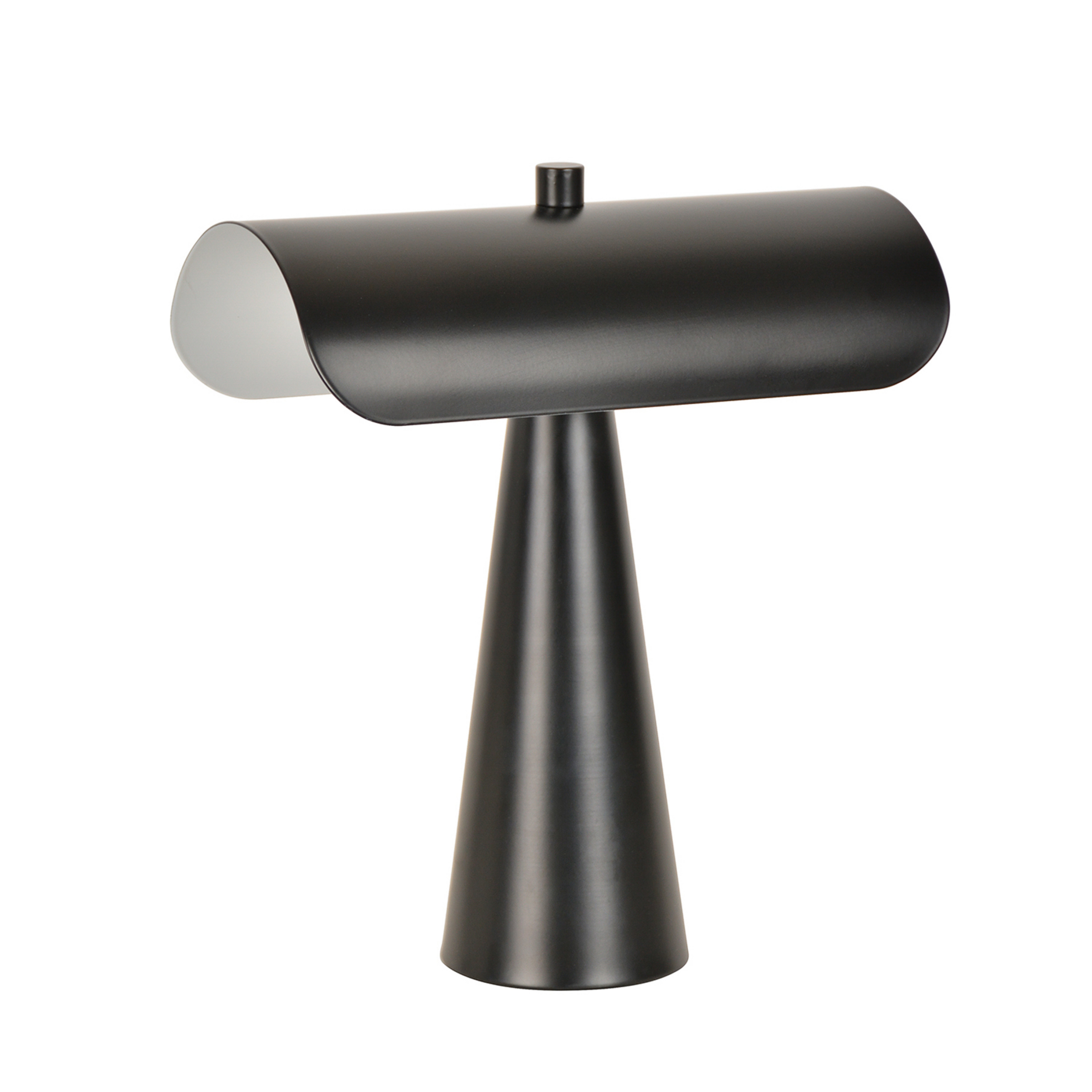 Lampe à poser Billie, noir mat, hauteur 30 cm - COREP SAS