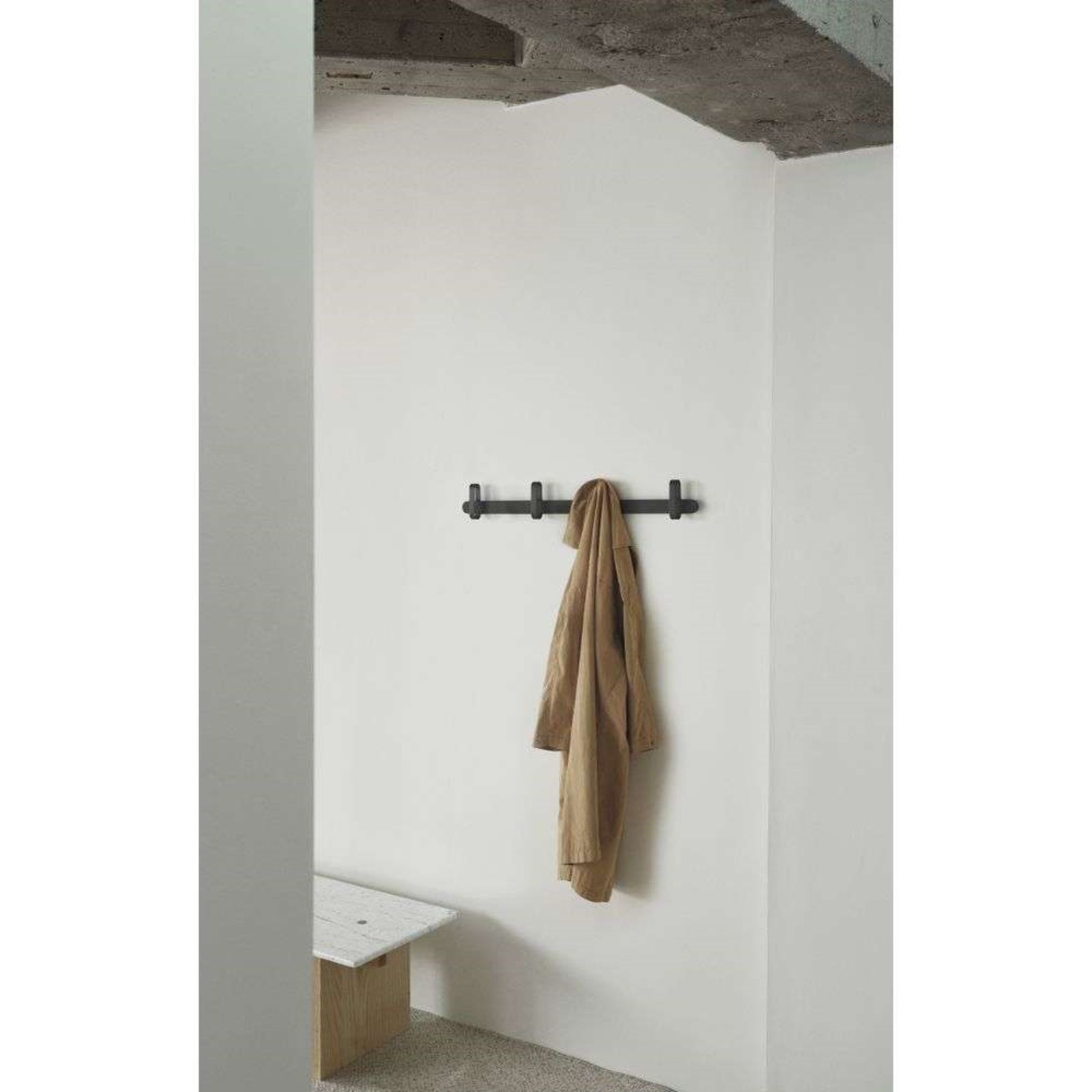 Hoop Coat Rack Black - Normann Copenhagen