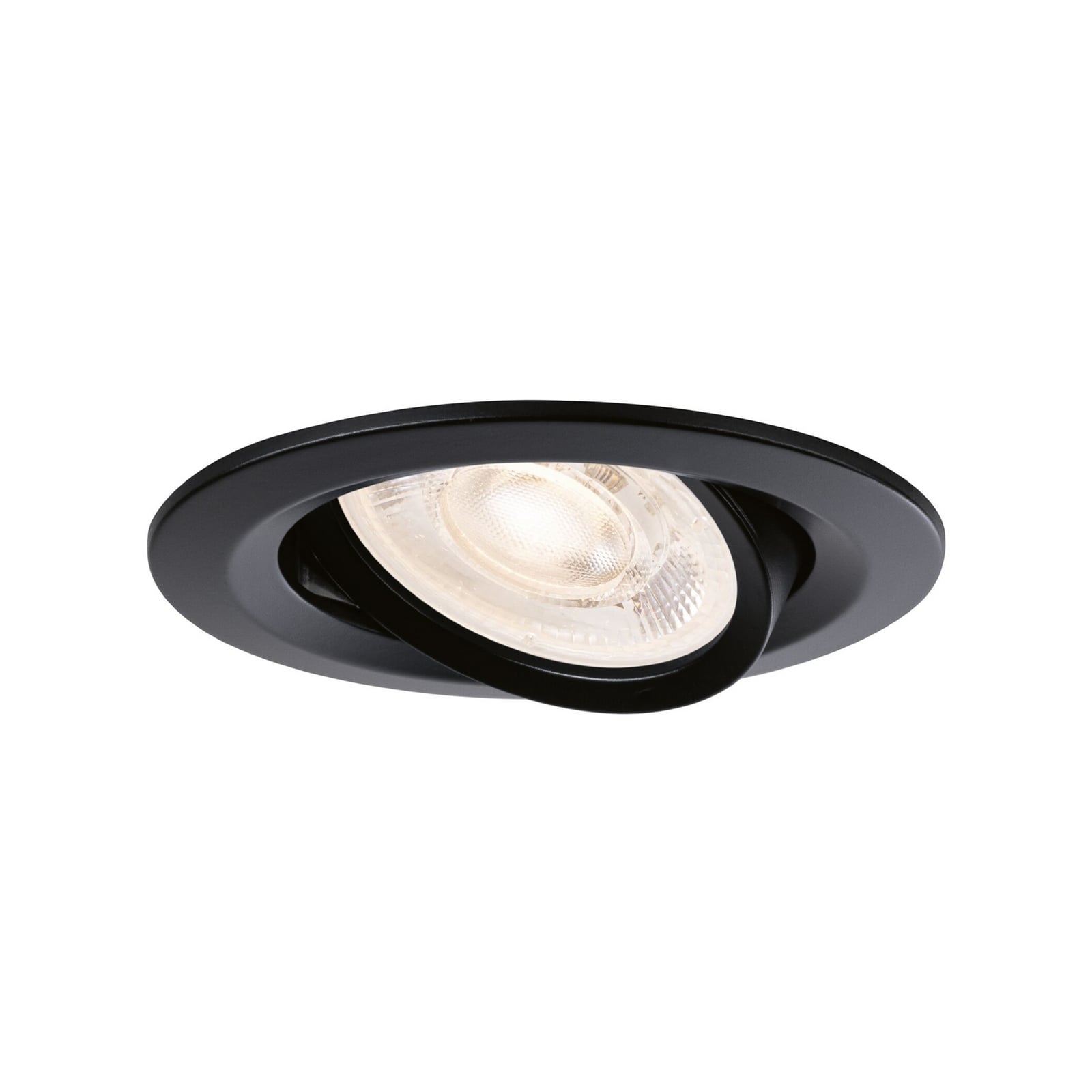 Paulmann Einbaulampe NOVA schwarz 9cm schwenkbar 827 dim 3er