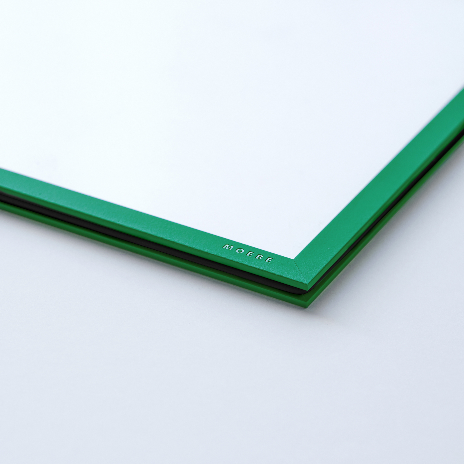 Bilderrahmen A4, grün, Aluminium - Moebe