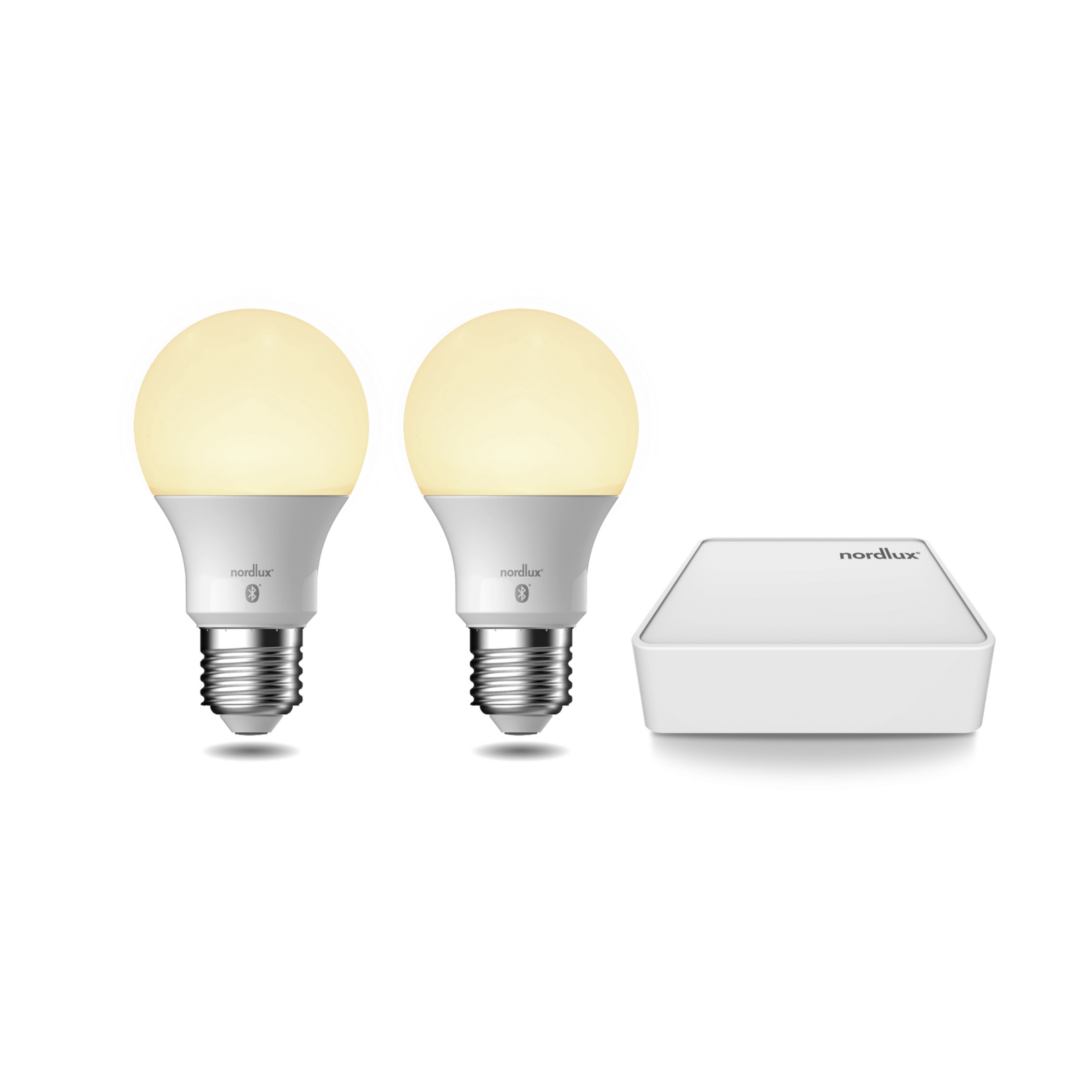 Start Pack 2 x Leuchtmittel Smart E27 + Bridge - Nordlux