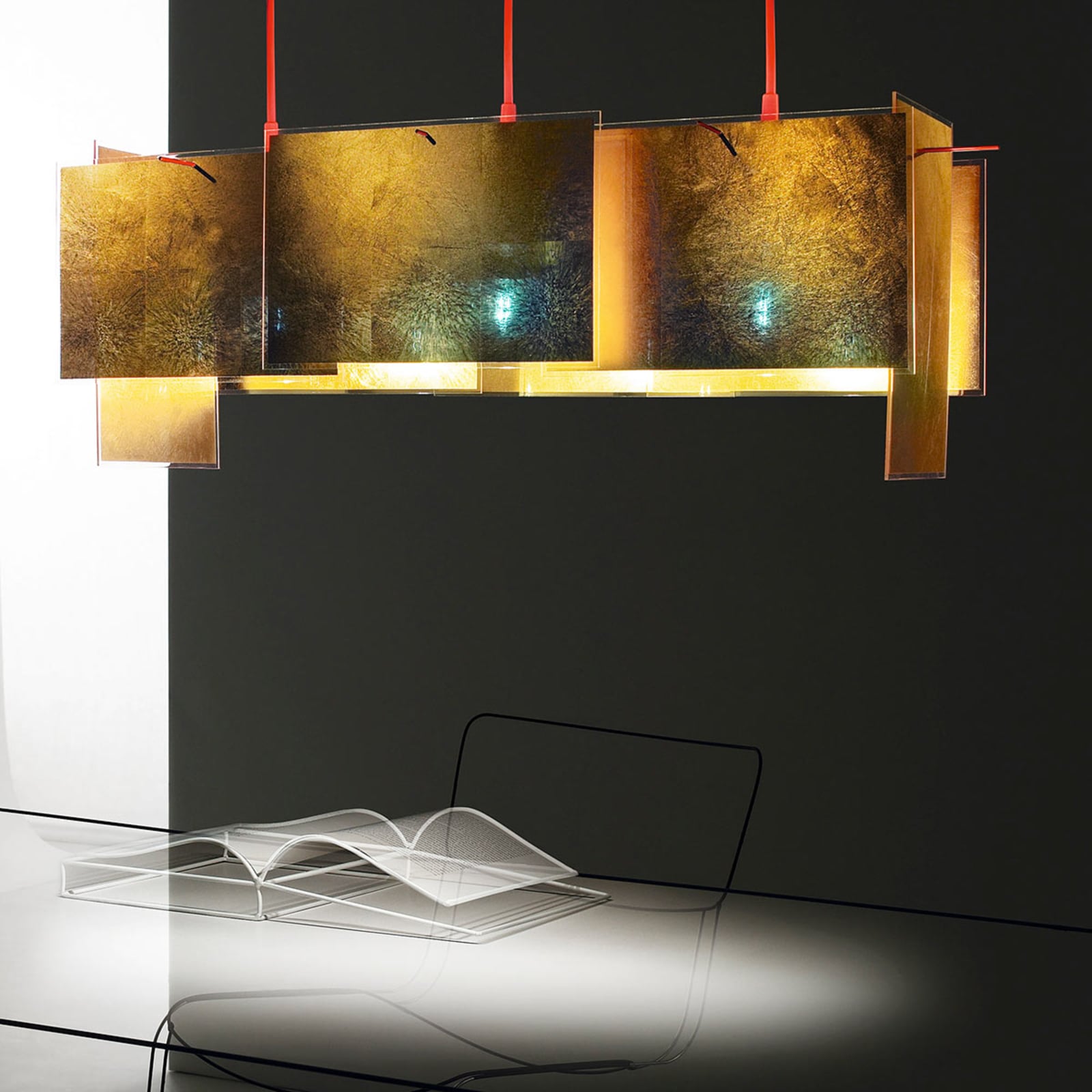 24 Karat Blau M Visilica 230cm - Ingo Maurer