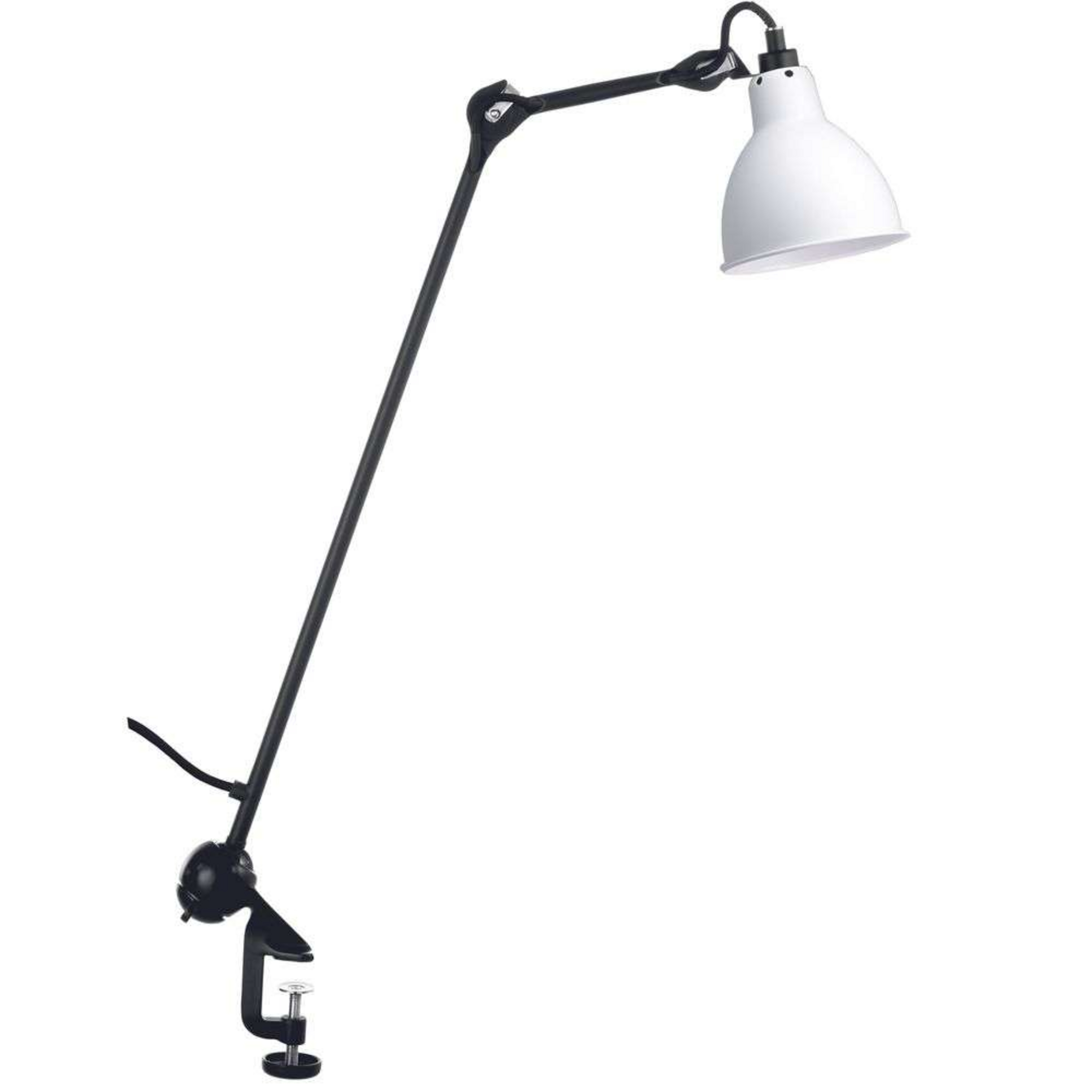 201 Stolna lampa Crna/Bijela - Lampe Gras