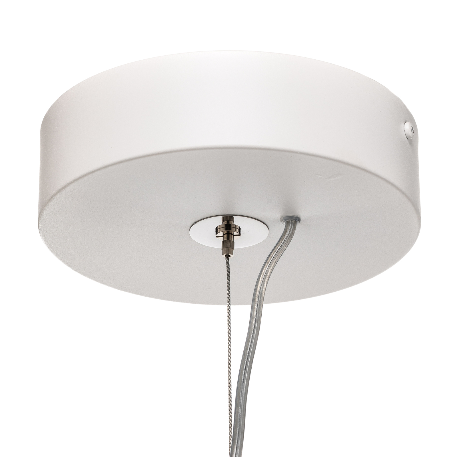 Dekoracyjna lampa wisząca LED Zoya, biała