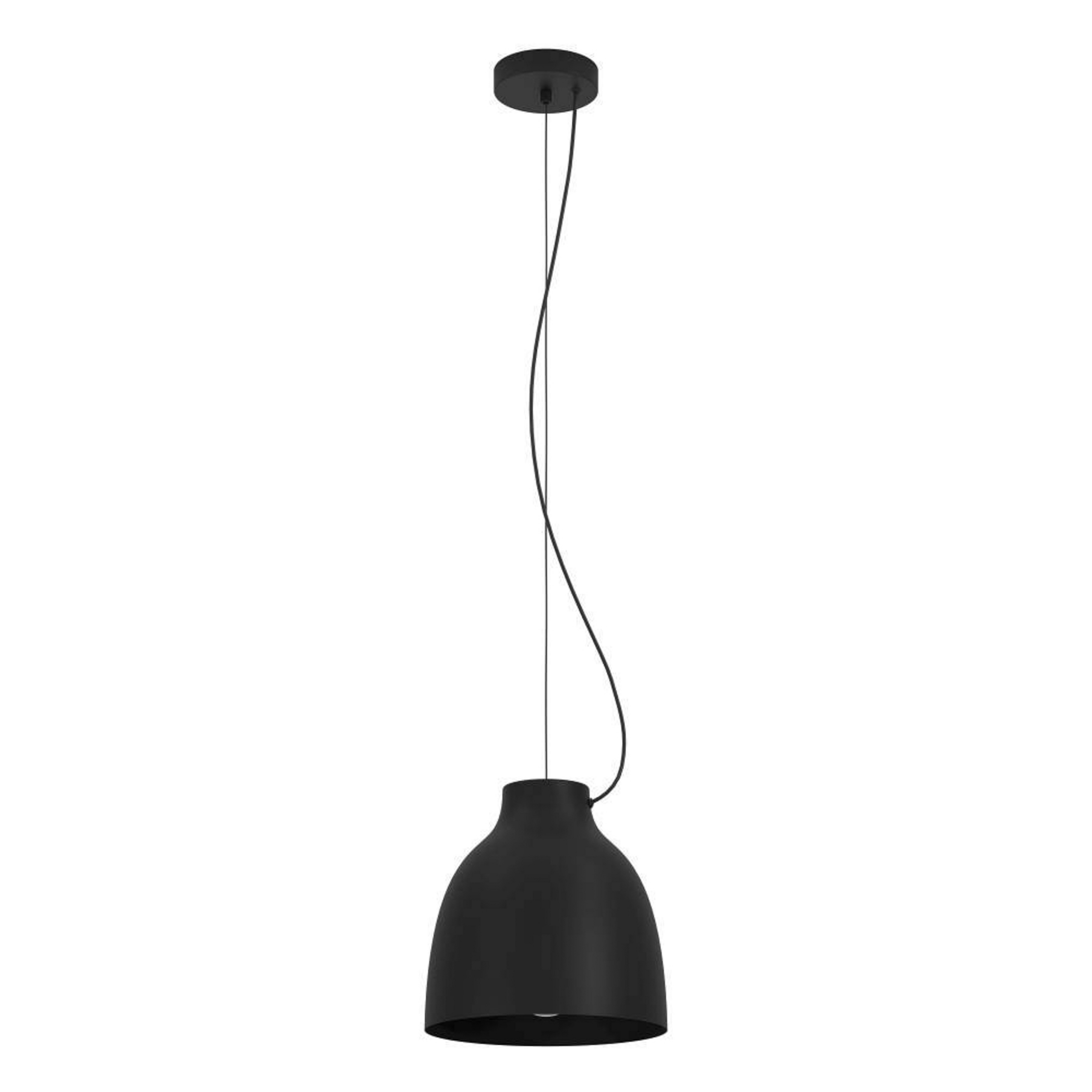 EGLO Camasca Hängeleuchte, einflammig, schwarz