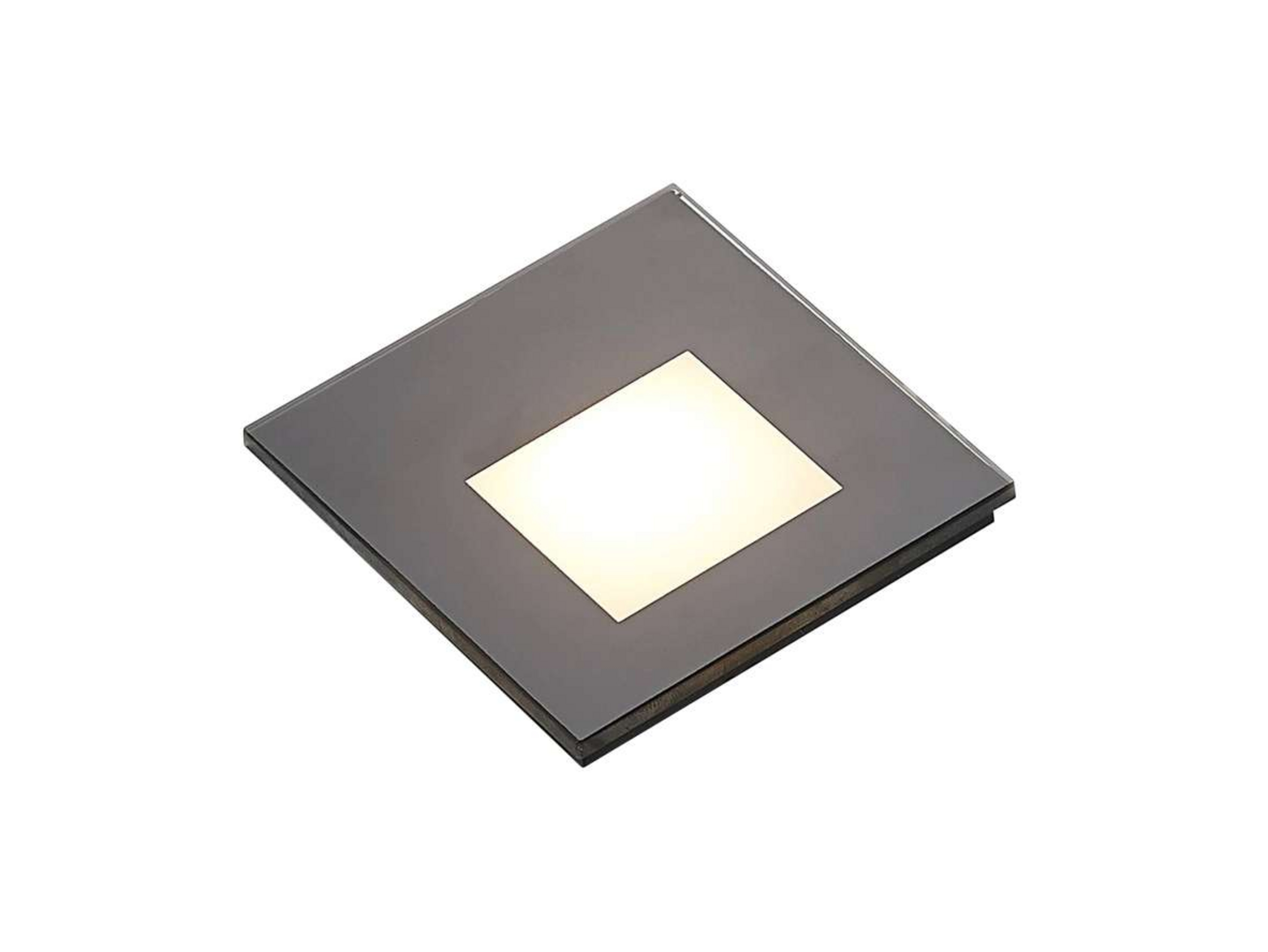 Vexi Square LED Applique Murale Encastrée CCT Black - Arcchio