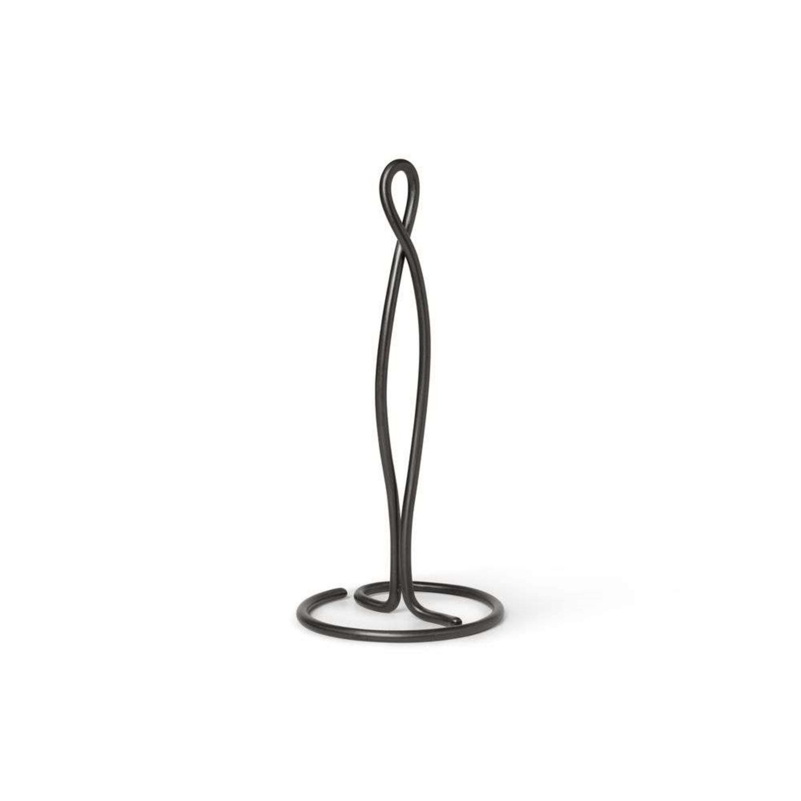 Curvature Paper Towel Holder Black Brass - Ferm Living