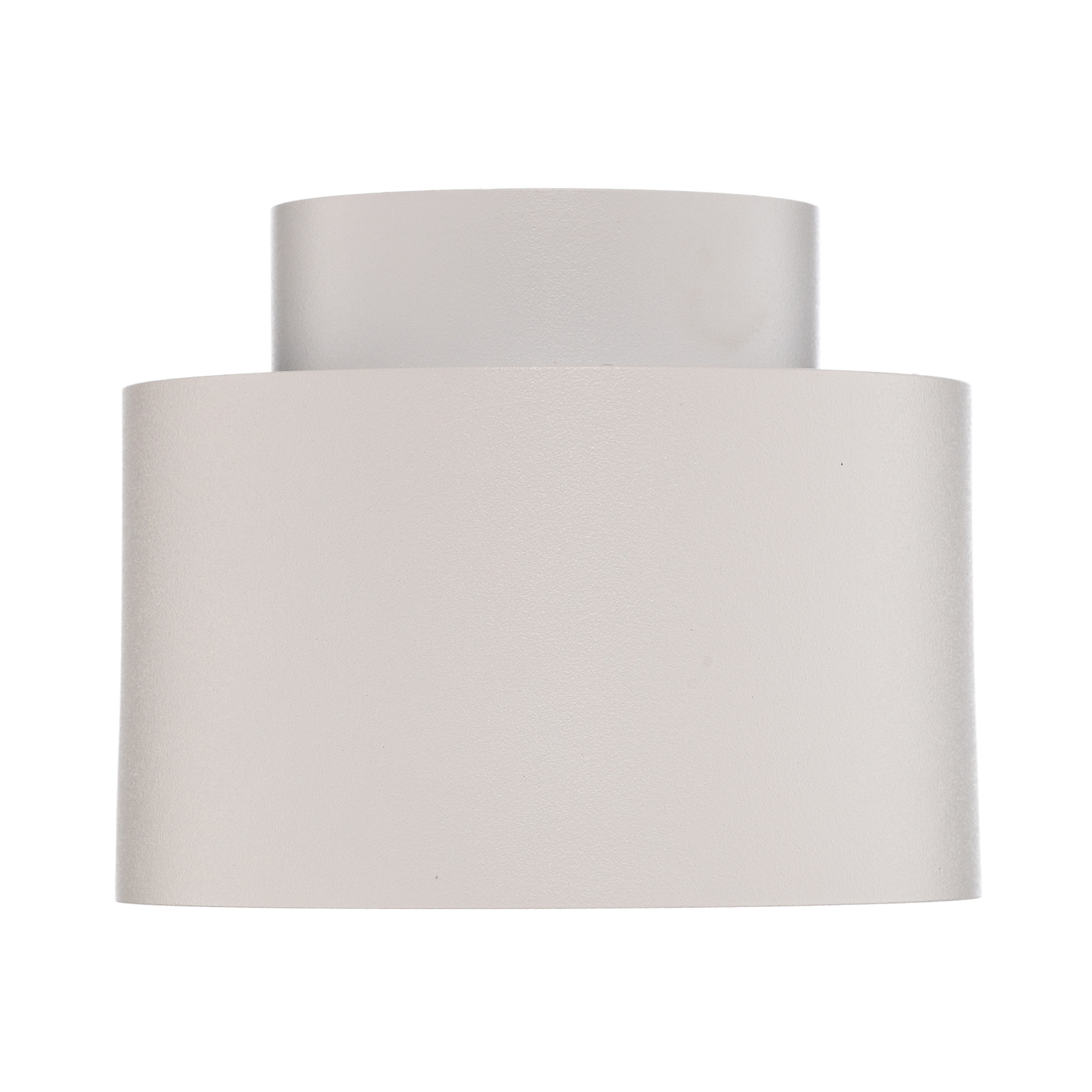 Lindby LED spotlight Nivoria, Ø 11 cm, sand white, set of 4