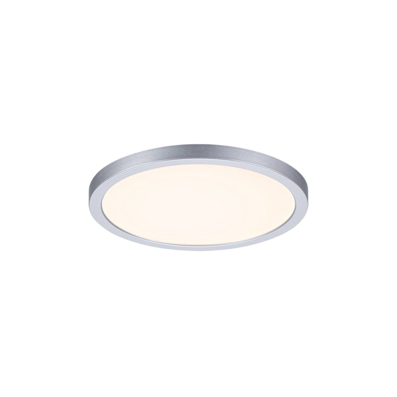 Paulmann LED-Panel Areo 3.000K rund chrom 17,5cm