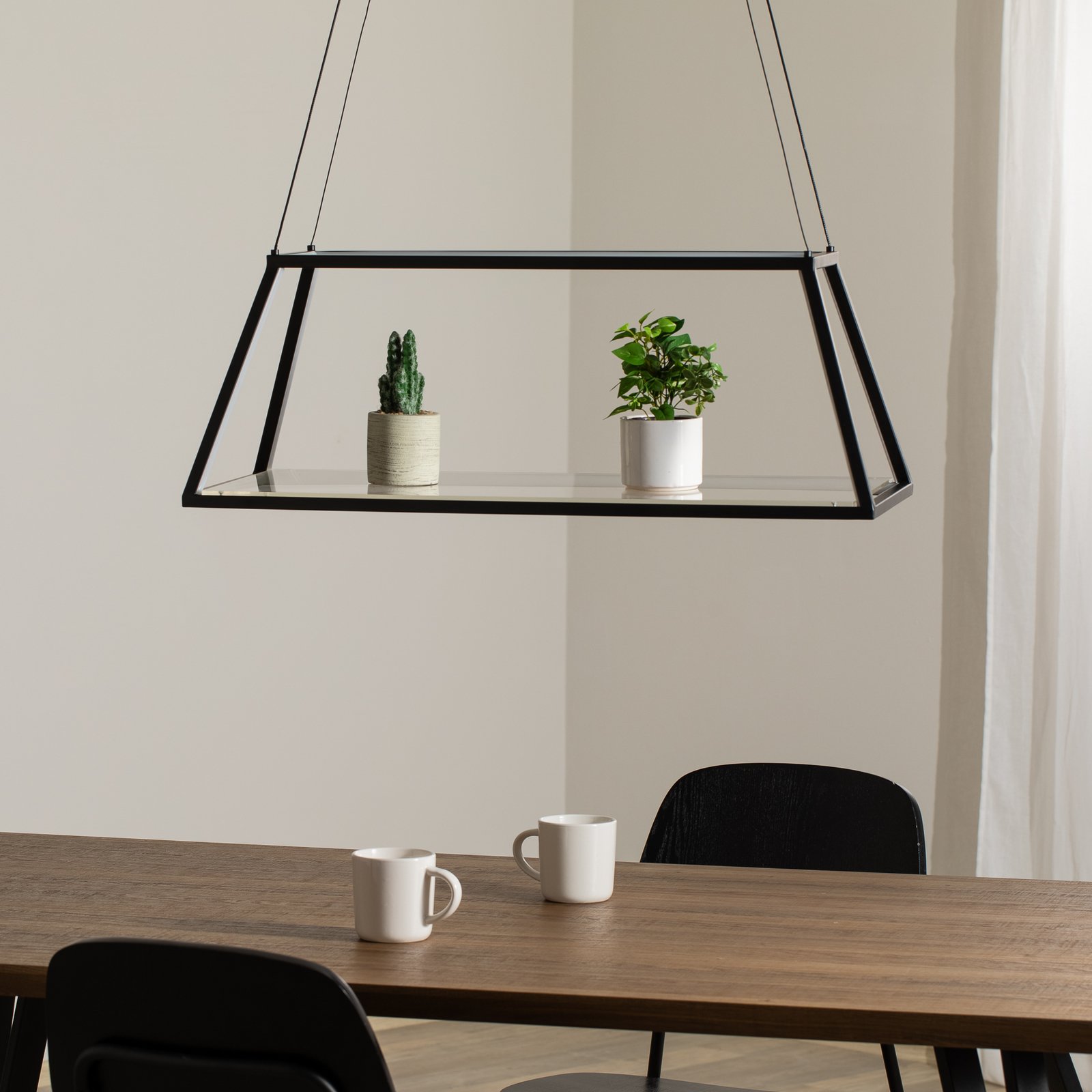 Mensola LED Suspension Noir - Lucande