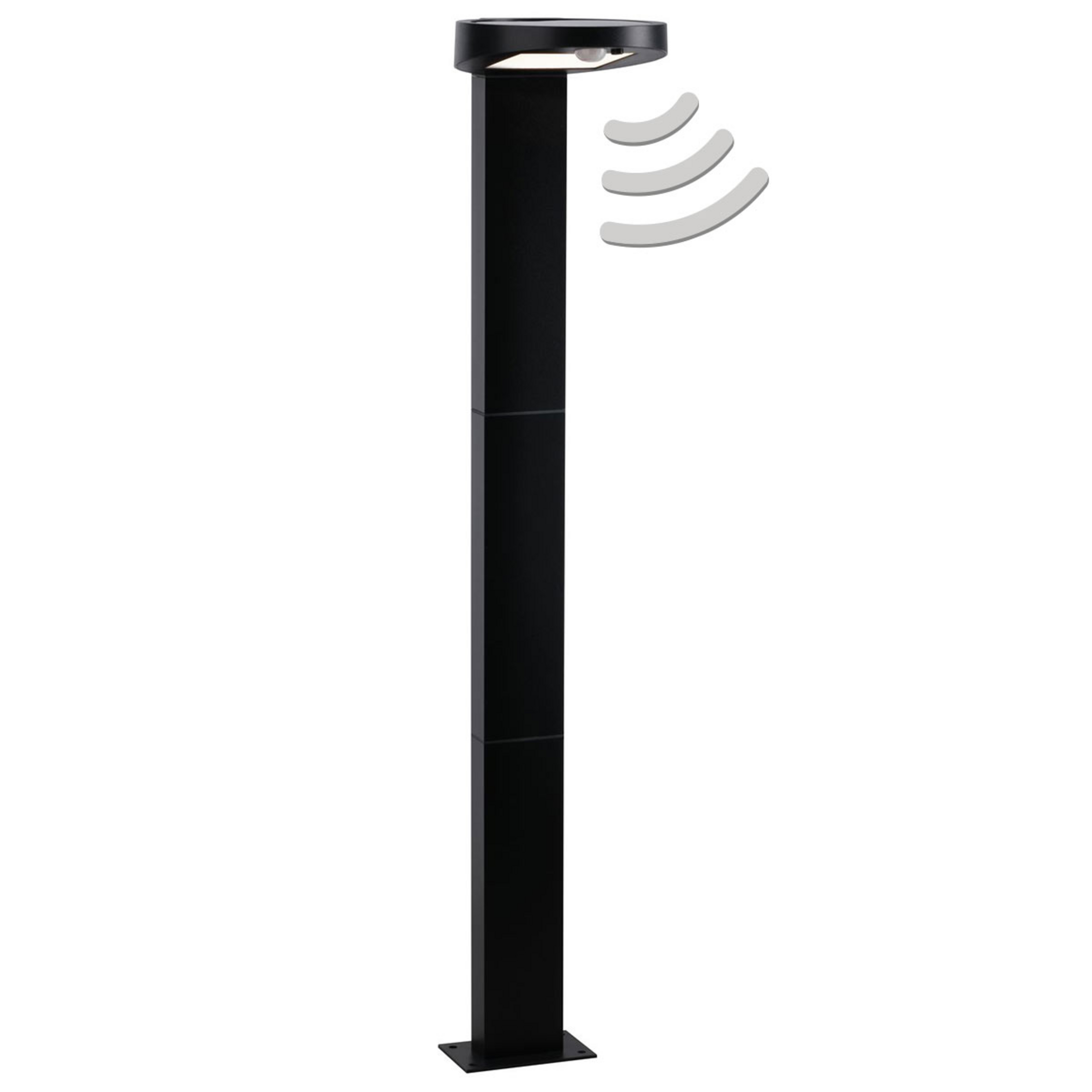 Paulmann LED-vejlampe med solcelle Ryse antracit