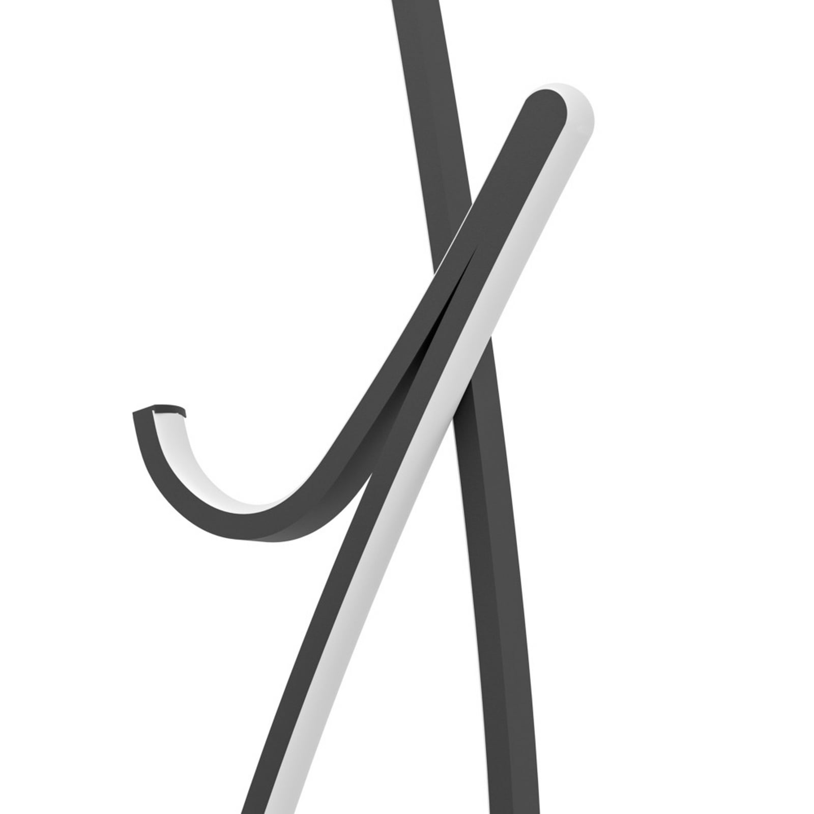 EGLO LED vloerlamp CARDONCITO, zwart, hoogte 130 cm, CCT EGLO LED vloerlamp CARDONCITO, zwart, hoogte 130 cm, CCT