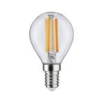 Pauleen ampoule goutte LED, filament, E14, 6,5 W, claire, 2.700K