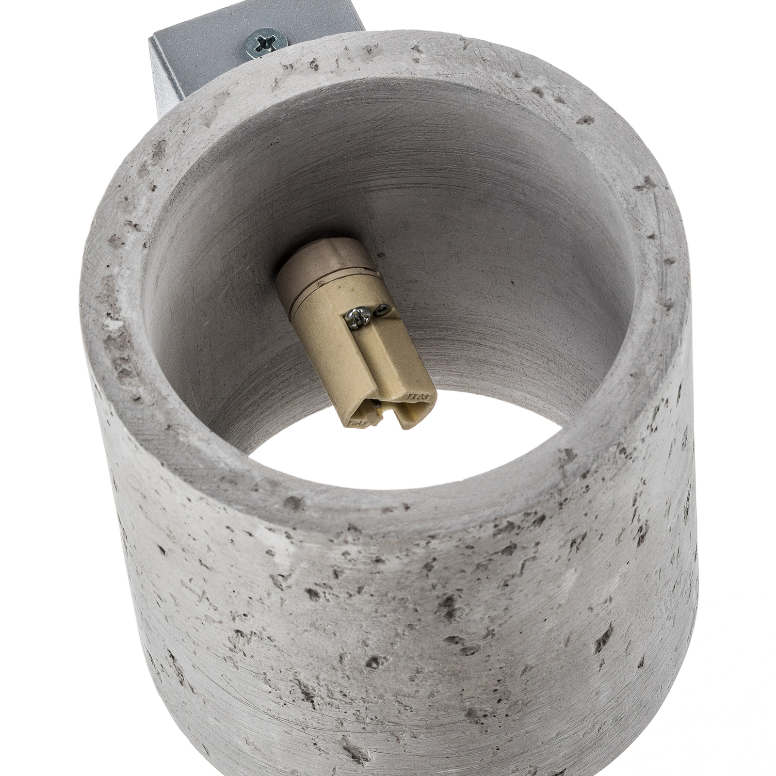Wandlamp Ara als betonnen cilinder
