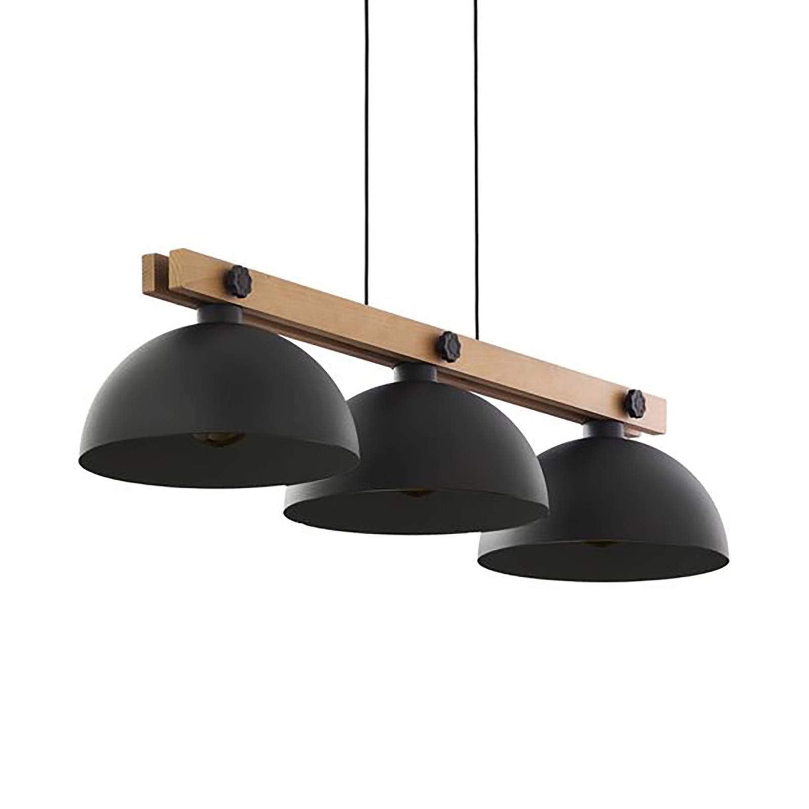 Envostar Pendant Light - Living / Dining Room - Hanging Light - dimmable - Country House / Rustic - Black
