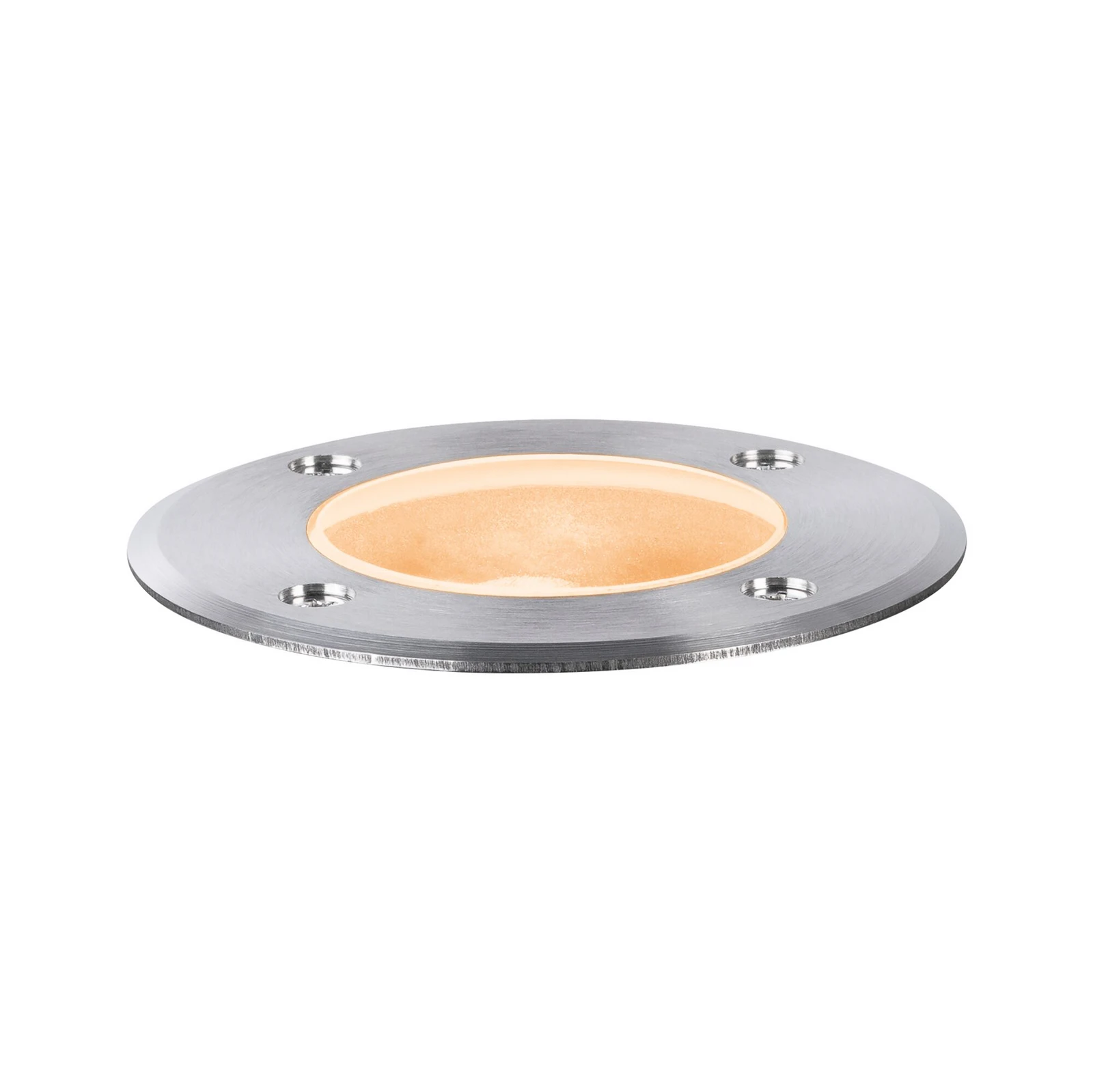 Paulmann LED-Bodeneinbaulampe 94732, Ø 11 cm, Edelstahl IP65