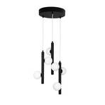 Pearl 3 Lustră Pendul Black - Globen Lighting