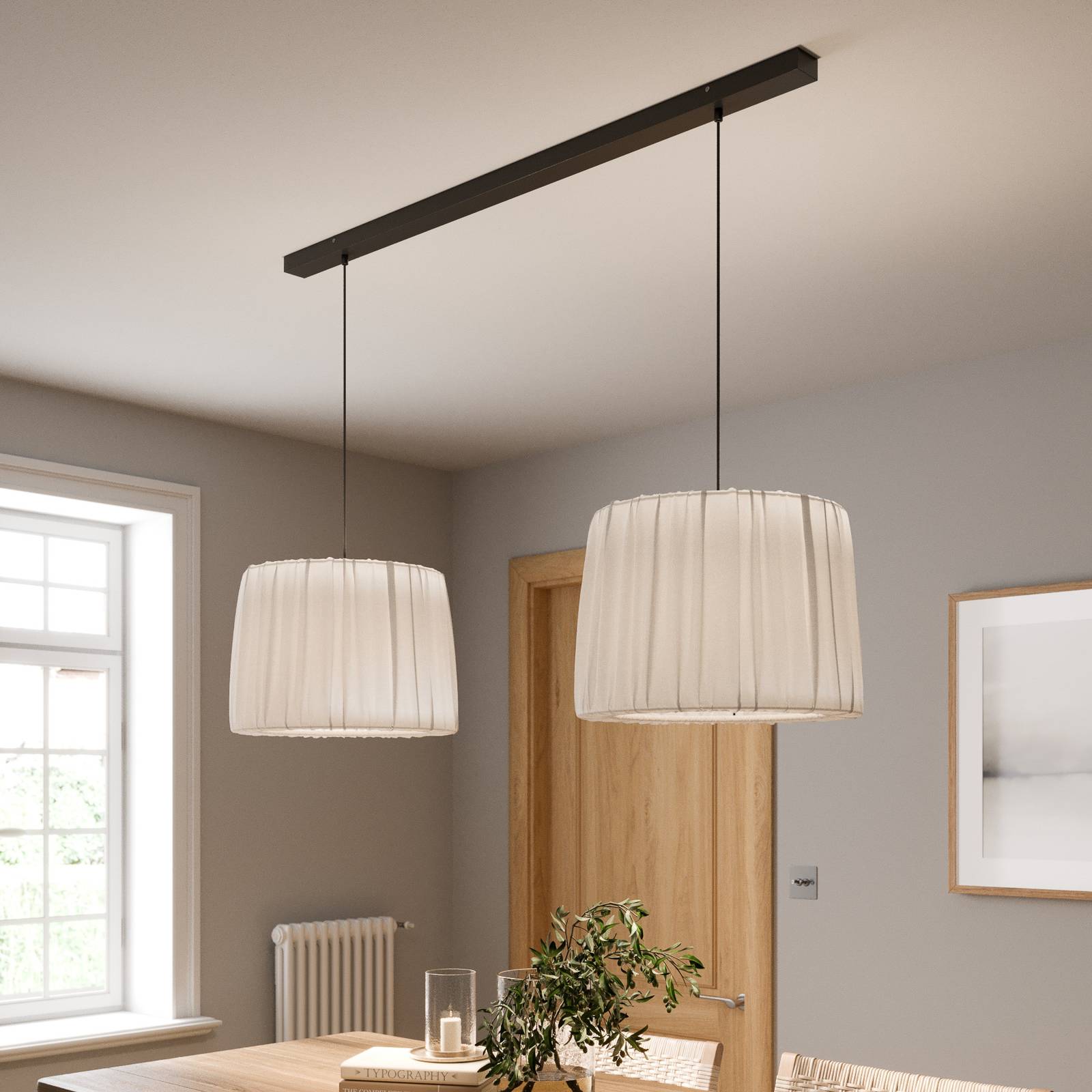 Envostar Envolight Waltz suspension 2 lampes blanche