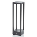 Carlota Outdoor Garden Lamp H50 Dark Grey - Lucande