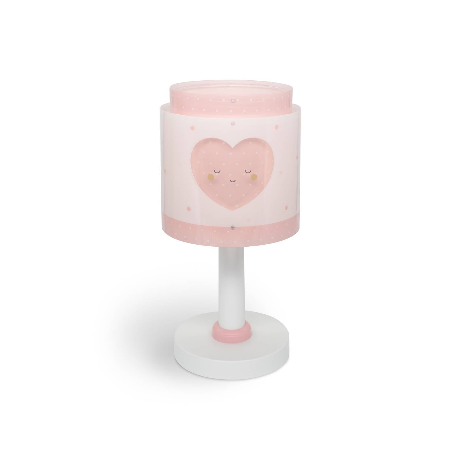 Kinder-Tischlampe Baby Dreams, rosa, G4, Ø 15 cm