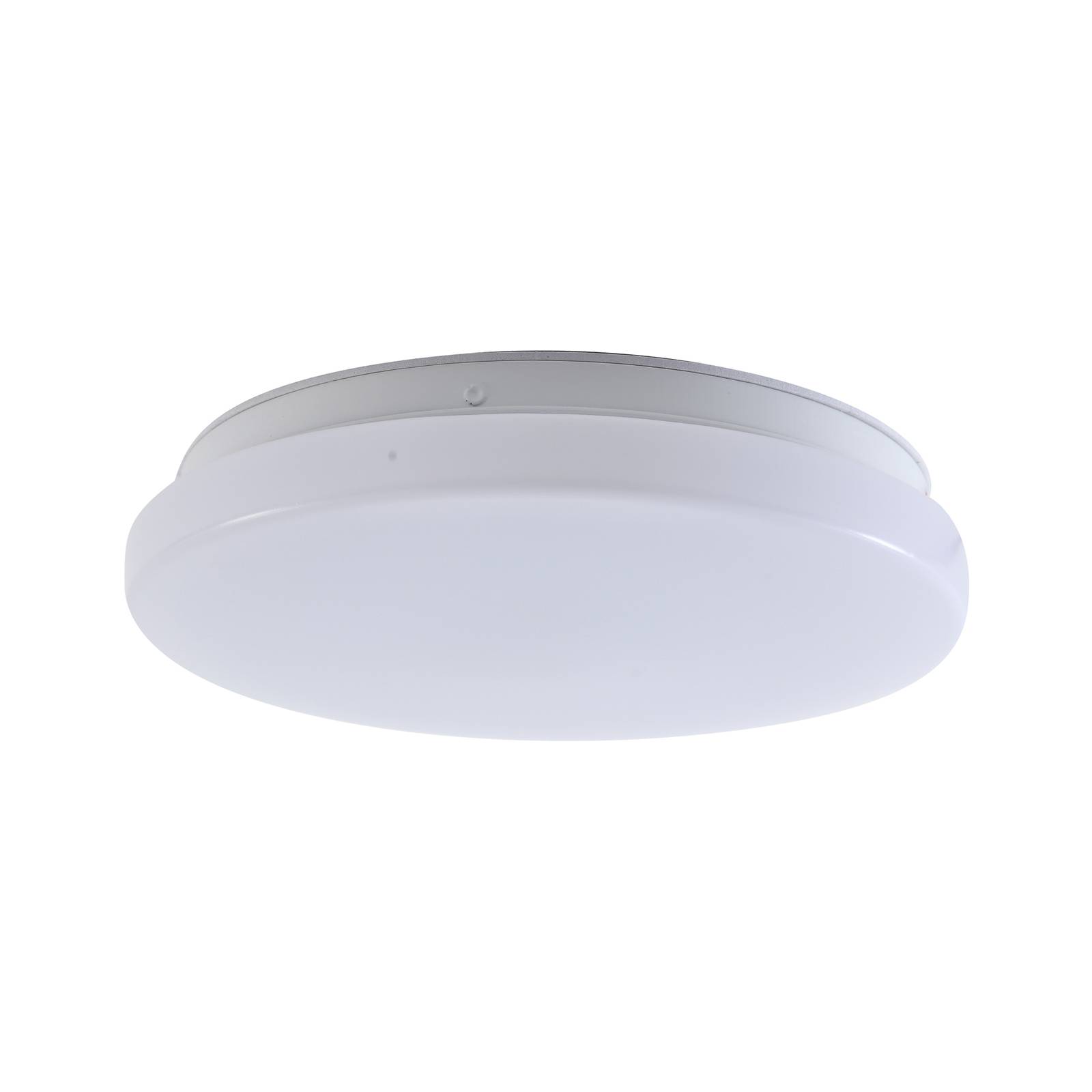 Lindby LED-Außendeckenleuchte Kirkola, 3000 K, Ø 26 cm, weiß günstig online kaufen