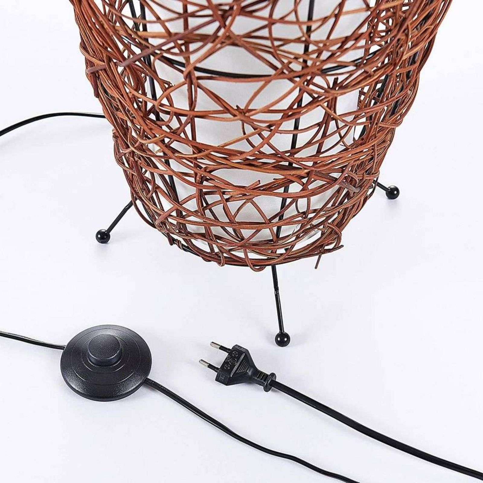 Nias Lampadar Brown/White - Lindby