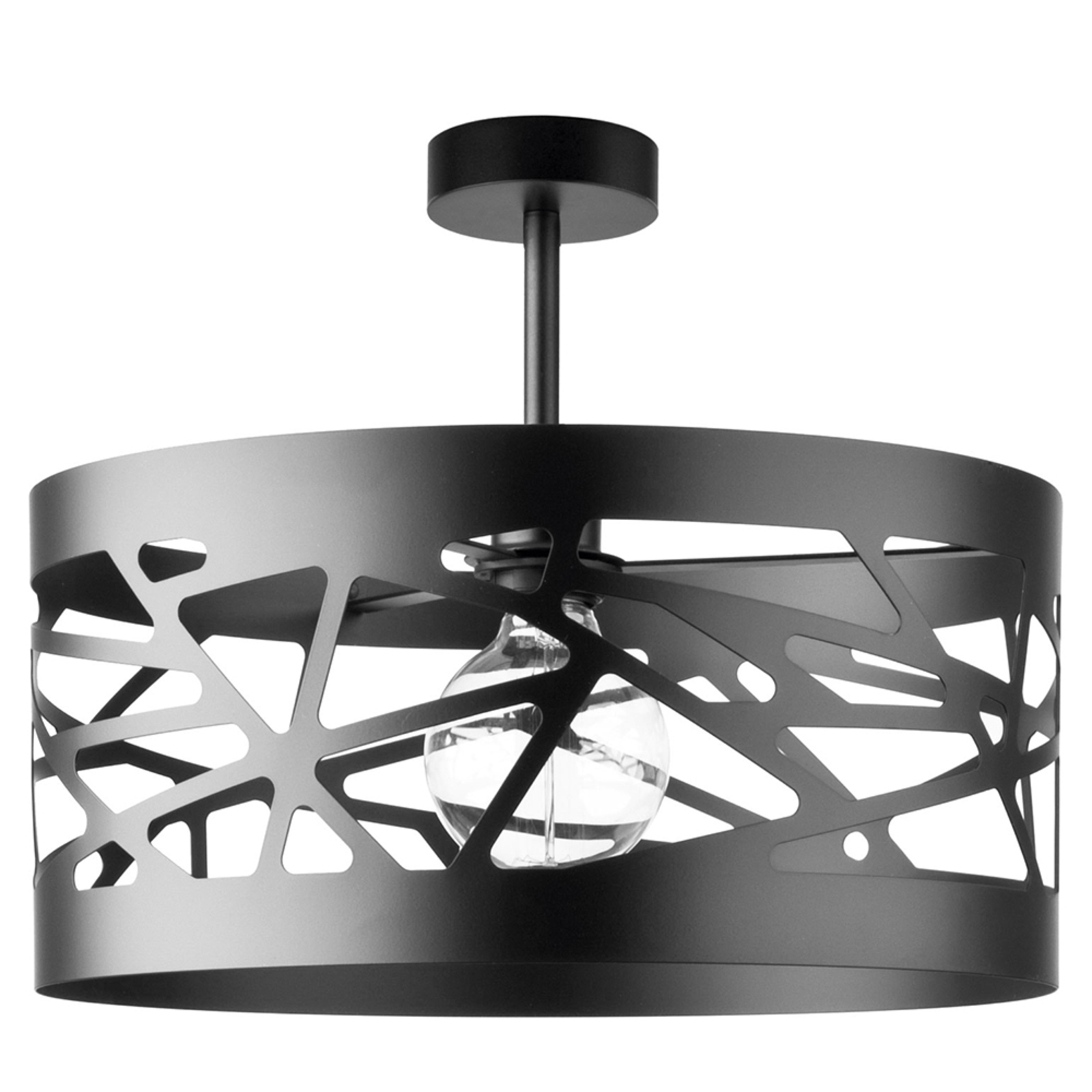 Plafondlamp module Frez voorbeeldkap Ø39cm zwart