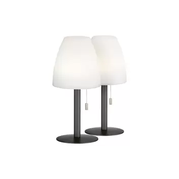 Ciro LED battery table lamp white set of 2 Lights