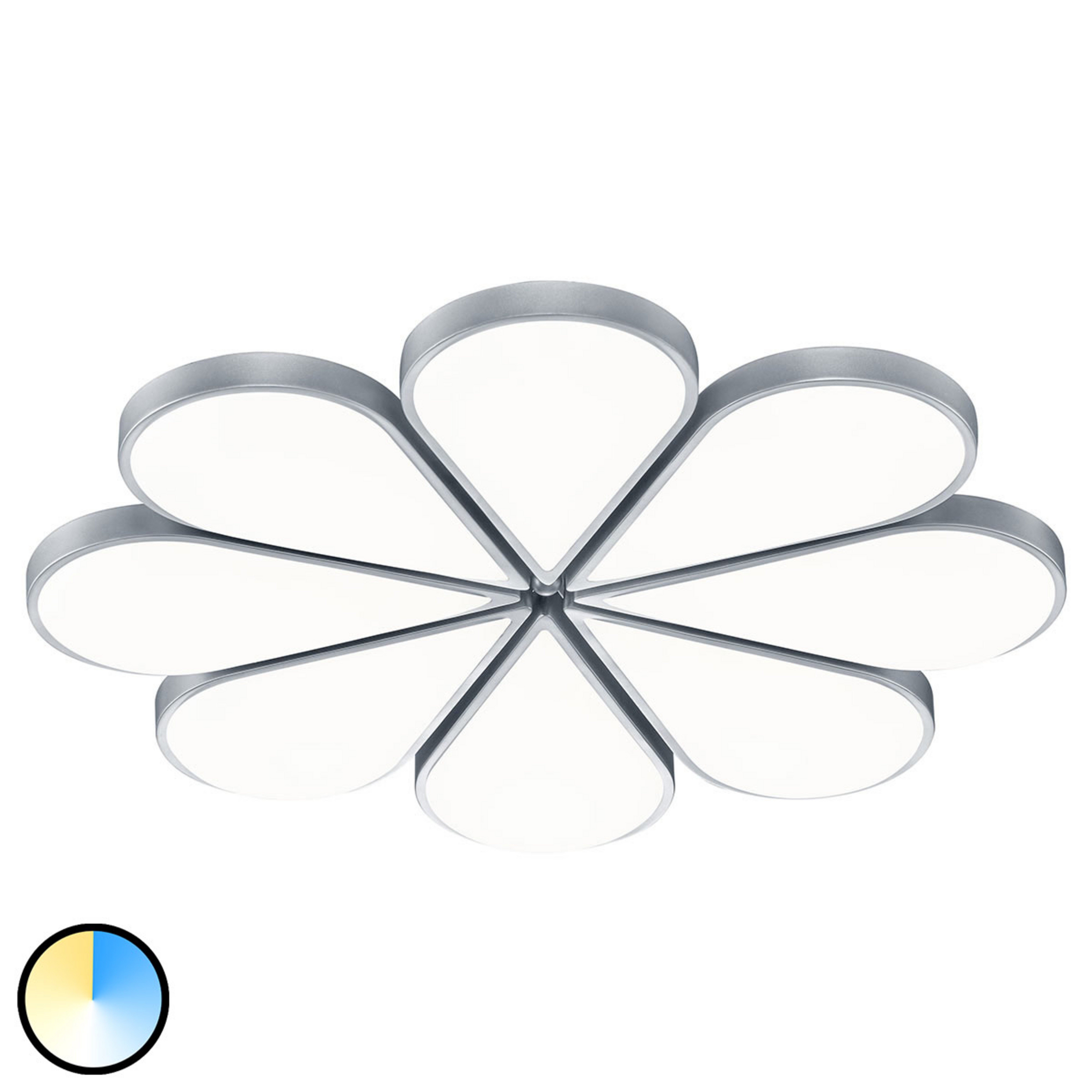 LED-Deckenleuchte Flower, CCT