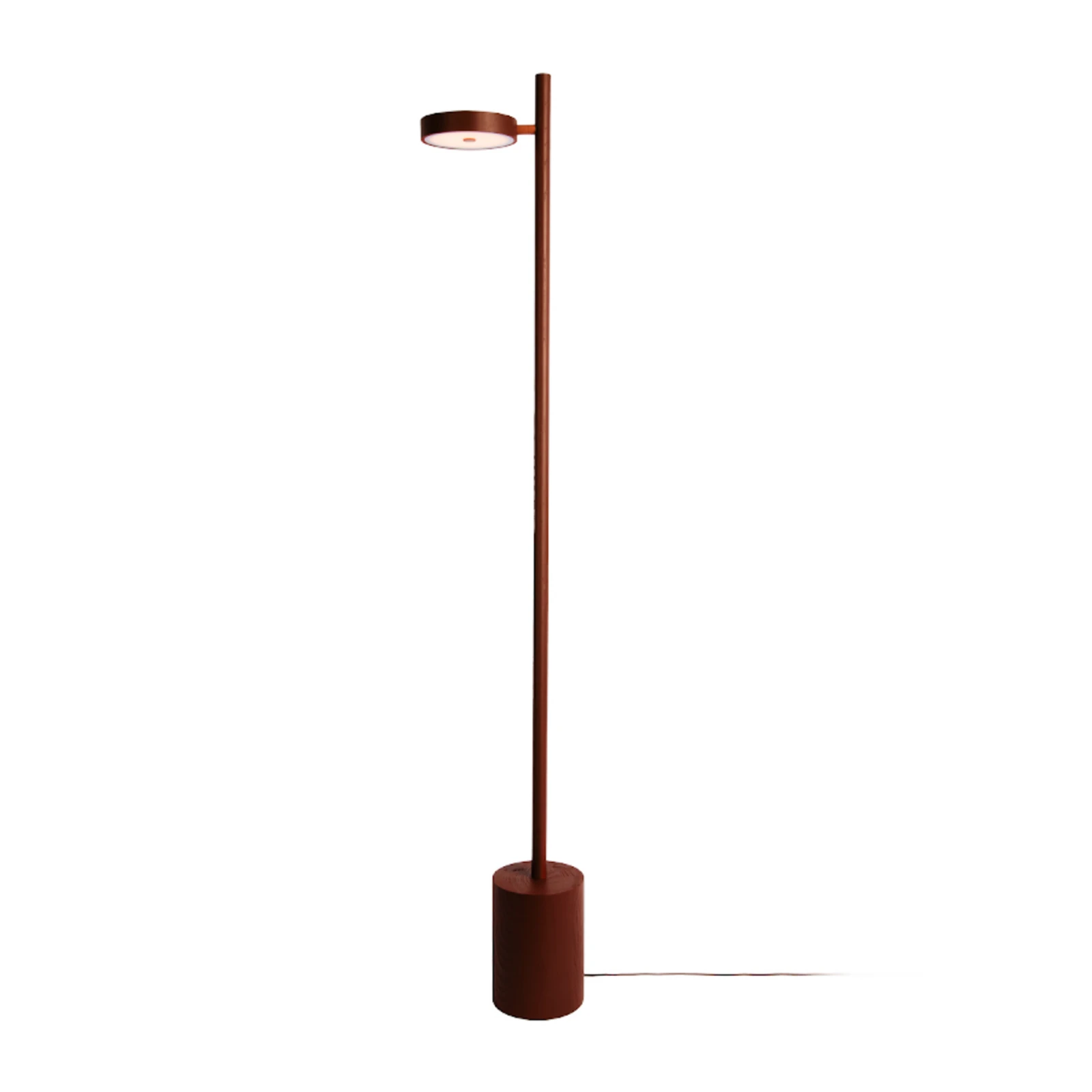 GOOD & MOJO LED-Stehlampe Okinawa, 1-flg. braun, 146cm, Holz