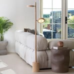 GOOD & MOJO LED-põrandalamp Okinawa, 2-osaline, naturaalne, 146 cm, puit