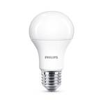 Philips LED bulb E27 10.5 W 2,700 K opal 2-pack