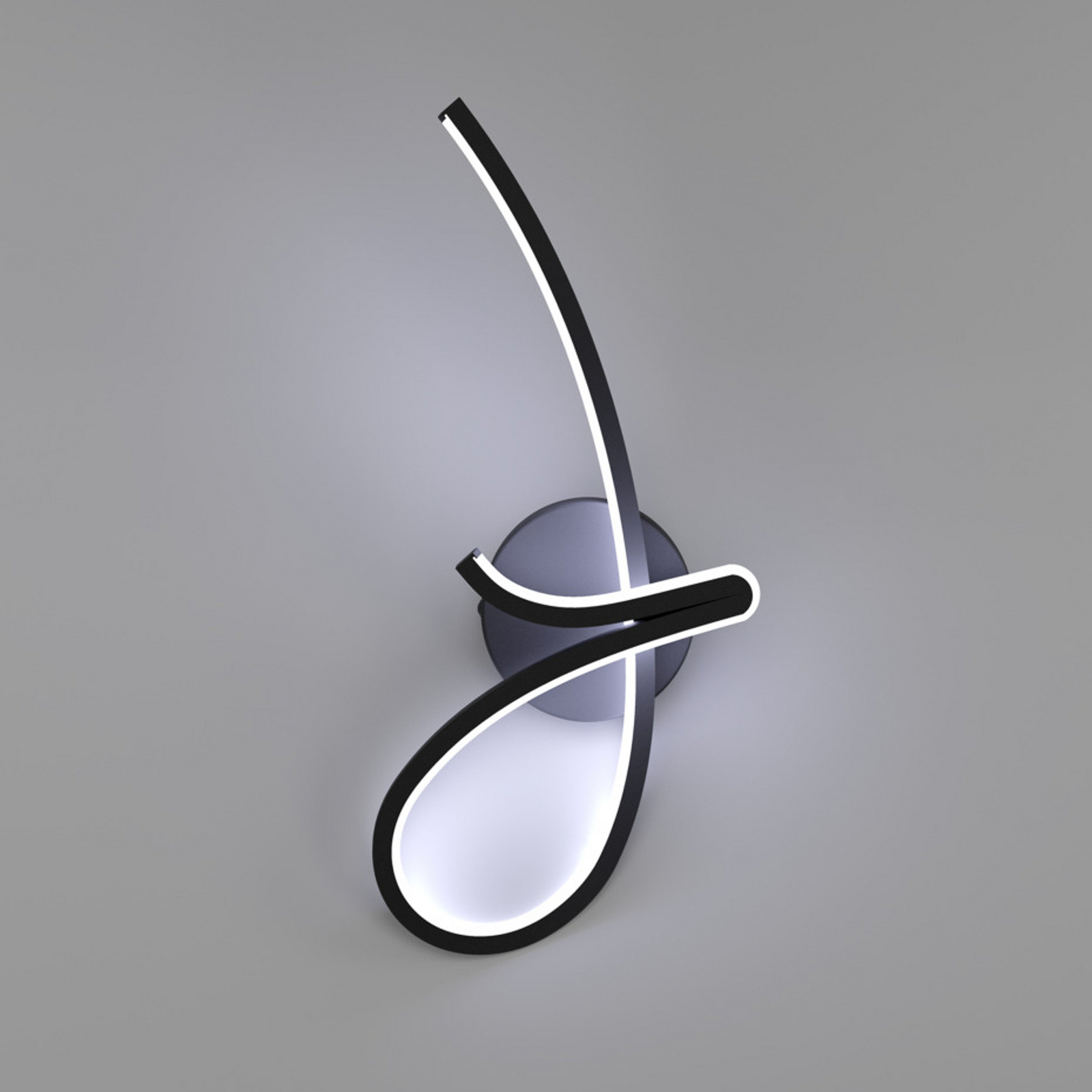 EGLO LED wandlamp CARDONCITO, zwart, hoogte 44 cm, CCT EGLO LED wandlamp CARDONCITO, zwart, hoogte 44 cm, CCT